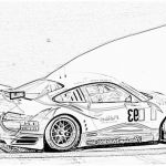 Coloriage Porsche Génial Coloriage Voiture Sport Réaliste Dessin Gratuit à Imprimer