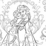 Coloriage Princesse Disney Élégant Coloriage Mandala Disney Frozen Elsa Anna Princess Dessin