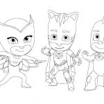 Coloriage Pyjamask Nice Pj Masks Coloring Pages To And Print For Free