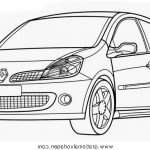 Coloriage Renault Luxe Renault Clio Rs Gratis Malvorlage In Autos2