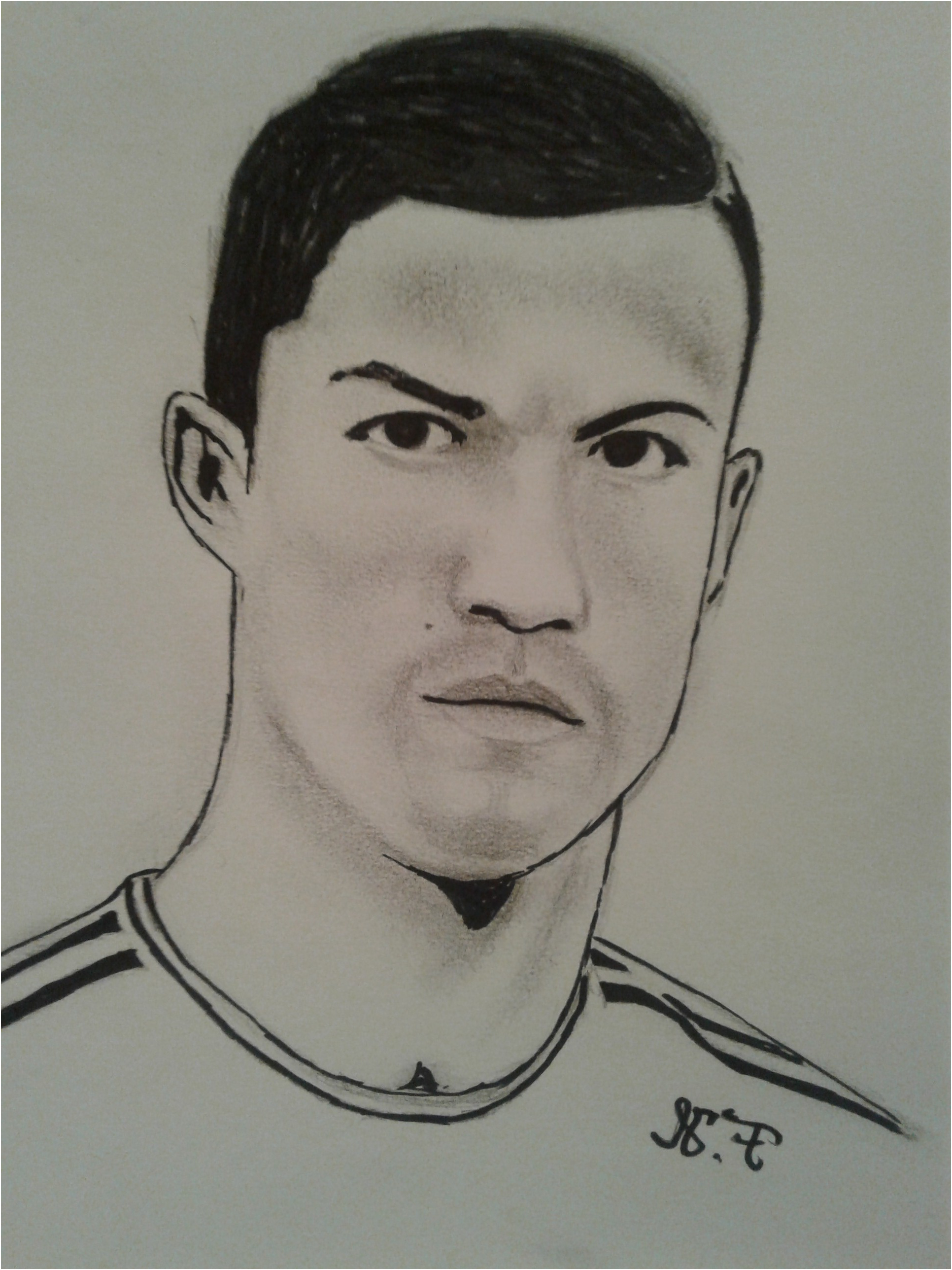 Coloriage Ronaldo Élégant Coloriage Ronaldo Dibujos De Jugadores Fatbol Famosos Para
