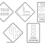 Coloriage Route Unique 15 Coloriage Panneaux De Signalisation A Imprimer