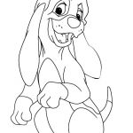 Coloriage Rox Et Rouky Nice Fox And The Hound Coloring Pages Coloring Home