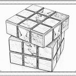 Coloriage Rubik's Cube Unique Free Rubik Cube Coloring Pages Sketch Coloring Page