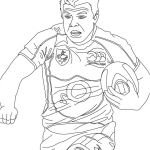 Coloriage Rugby Nice Coloriages Coloriage Du Rugbyman Brian O Driscoll Fr