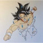 Coloriage Sangoku Ultra Instinct Frais New Dessin Goku Ultra Instinct Tuto