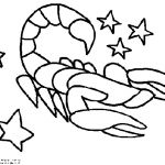 Coloriage Scorpion Nice Coloriage Signes Du Zodiaque Gratuit 4012 Découpages