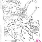 Coloriage Sirene À Imprimer Gratuit Luxe 34 Dessins De Coloriage Barbie Sirène à Imprimer