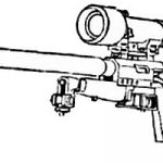 Coloriage Sniper Élégant Dessin Fortnite Arme Sniper Lourd Fortnite V Bucks Points