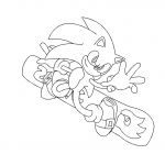 Coloriage Sonic Boom Génial 30 Dessins De Coloriage Sonic à Imprimer