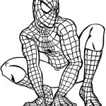 Coloriage Spiderman Facile Frais Nos Jeux De Coloriage Spiderman à Imprimer Gratuit Page