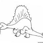 Coloriage Spinosaure Nouveau Spinosaurus Coloring Pages Walking Free Printable