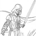 Coloriage Star Wars Dark Vador Luxe Darth Vader Coloring Pages For Kids Coloring Home