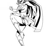Coloriage Super Girl Nice Supergirl 32 Super Héros – Coloriages à Imprimer