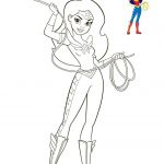 Coloriage Super Hero Girl Frais Coloriage Wonder Woman Dc Super Hero Girls Dessin