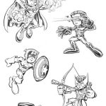 Coloriage Super Héros Avengers Génial Printable Lego Superheroes The Avengers Coloring Pagesfree