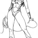 Coloriage Super Héros Girl Nouveau Wonder Woman 96 Super Héros – Coloriages à Imprimer