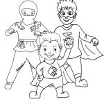 Coloriage Super Heros Nouveau Coloriage Super Héros 125 Dessins à Imprimer Et à