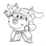 Coloriage Superwings Luxe Super Wings L Ingenuo Donnie Pronto All Azione