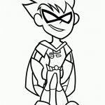 Coloriage Teen Titans Go Luxe Dessin Robin From Teen Titans Go Coloring Pages Printable