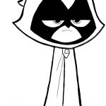 Coloriage Teen Titans Go Unique How To Draw Raven From Teen Titans Go With Easy Steps