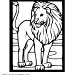 Coloriage Tete De Lion Élégant Dessin Tete De Lion A Imprimer
