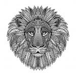Coloriage Tete De Lion Inspiration Tete De Lion Style Mandala Lions Coloriages Difficiles