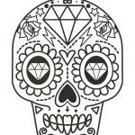 Coloriage Tete De Mort Mexicaine Luxe Coloriage A Imprimer Mandala Tete De Mort Cambridge
