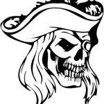 Coloriage Tete De Mort Pirate Frais Coloriage Tête De Mort Pirate