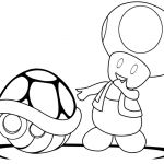 Coloriage Toad Frais Toad With Green Shell Coloring Page