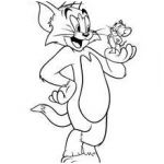 Coloriage Tom Et Jerry Meilleur De Coloriages Coloriage De Spike Fr Hellokids
