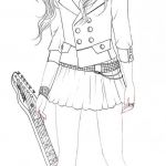 Coloriage Top Model Inspiration Avril Blanc By Aya Ichigo On Deviantart