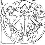Coloriage Totally Spies Élégant Coloriages Totally Spies