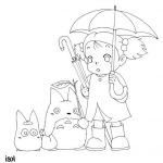 Coloriage Totoro Frais Totoro Coloring Pages Coloring Home