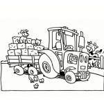 Coloriage Tracteur Avec Remorque Inspiration Coloriage Tracteur Avec Fourche