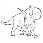 Coloriage Triceratops Frais Coloriage Dinosaure Tricératops Féroce