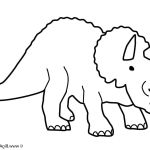 Coloriage Triceratops Génial Triceratops Coloring Page Birthday