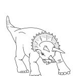 Coloriage Triceratops Luxe Triceratops Zum Ausdrucken Zum Ausmalen De Hellokids