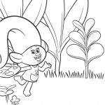 Coloriage Troll Luxe Trolls Holiday Movie Coloring Pages