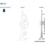 Coloriage Trompette Génial 1000 Images About Dessins Coloriages D Instruments De