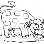 Coloriage Vache Luxe Vache 7 Animaux – Coloriages à Imprimer