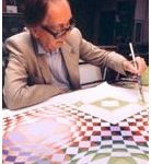 Coloriage Vasarely Inspiration Coloriage Magique Les Cubes à La Vasarely