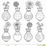 Coloriage Vase Nice Vaso De Flores Para Colorir