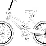 Coloriage Velo Nice Bicyclette Vélo 31 Transport – Coloriages à Imprimer