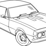 Coloriage Voiture Course Inspiration Coloriage Voiture Chevrolet à Imprimer