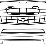 Coloriage Voiture Facile Nice Dessiner Une Chevrolet Camaro