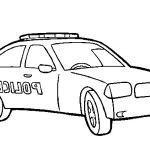 Coloriage Voiture Police Luxe Vervoer Kleurplaten Politie Auto