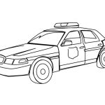 Coloriage Voiture Police Nice Coloriage Voiture De Police Momes