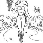 Coloriage Wonderwoman Nice Dibujos De Wonder Woman Para Colorear E Imprimir
