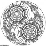 Coloriage Yin Yang Frais Yin Yang Coloring Page By Welshpixie On Deviantart